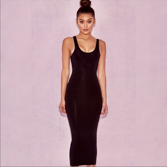 House of CB Dresses & Skirts - House of CB Small size 4-6 midi black dress